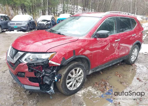 2017 Nissan Rogue Sv z USA, uszkodzony, nr VIN JN8AT2MVXHW276843